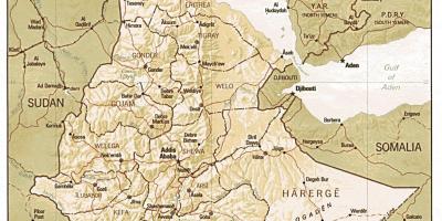 Old 에티오피아 지도